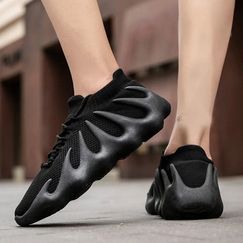 Unisex Casual Lightweight Slip-on Knitted Walking Shoes Running Sneakers sold by Tinstree product image thumbnail 3