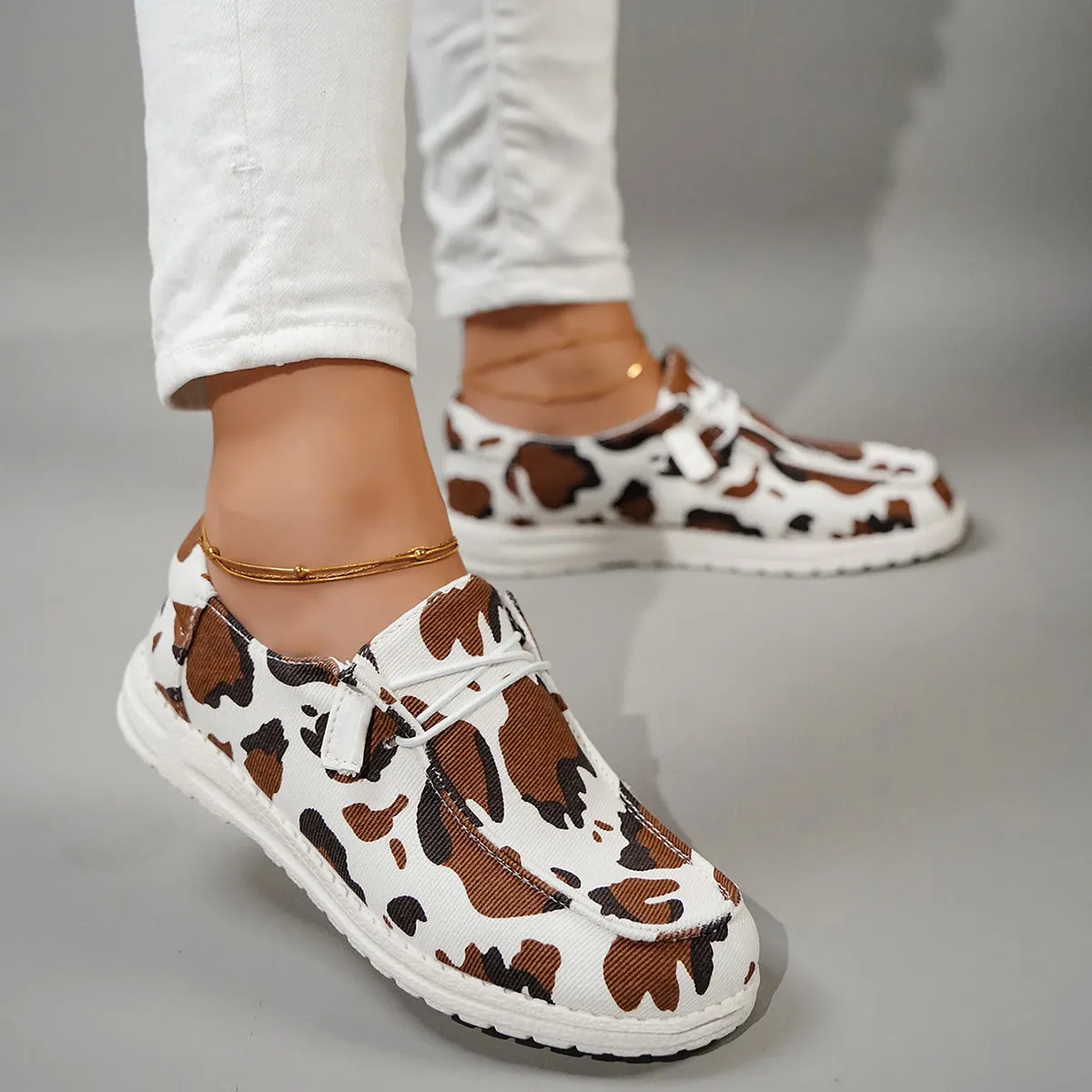 Women Lightweight Walking Shoes Slip on Flat Sneakers sold by Tinstree product image thumbnail 4