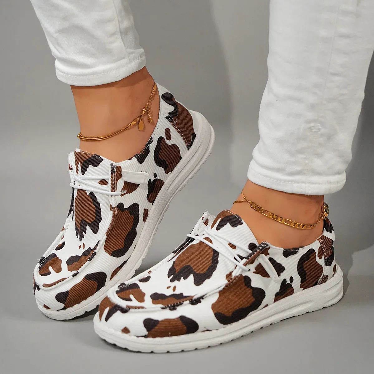 Women Lightweight Walking Shoes Slip on Flat Sneakers sold by Tinstree product image thumbnail 2