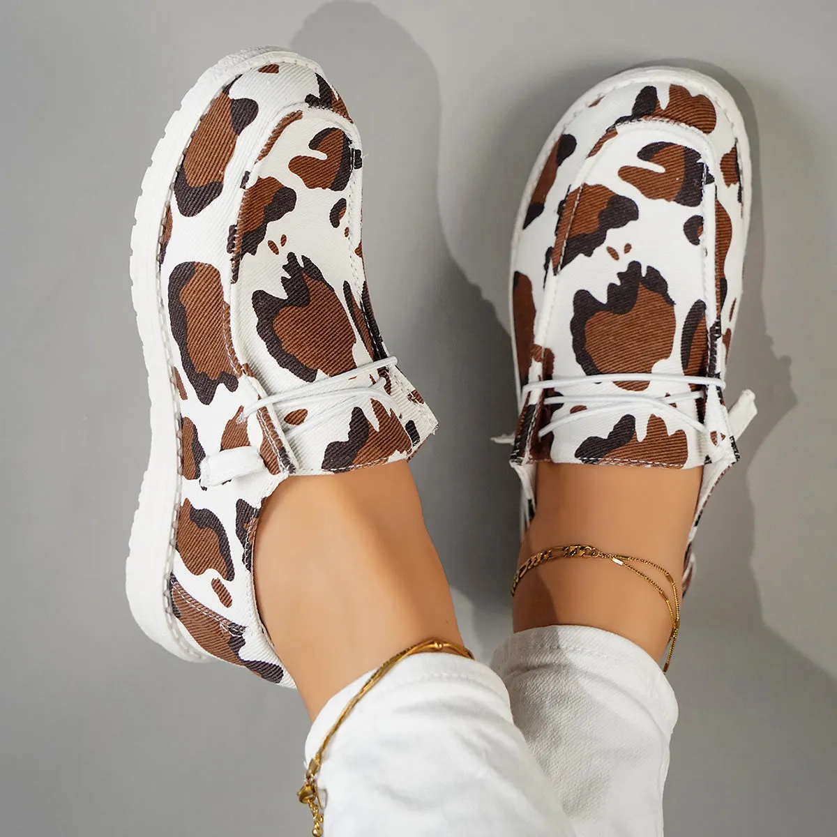 Women Lightweight Walking Shoes Slip on Flat Sneakers sold by Tinstree product image thumbnail 5