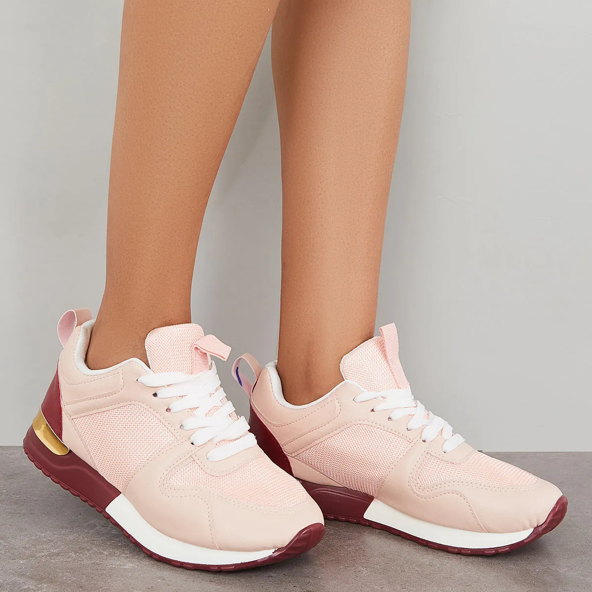 Casual Lace Up Sneakers Arch Support Walking Shoes sold by Tinstree product image thumbnail 2