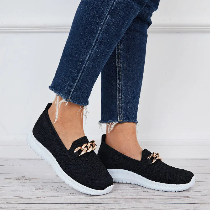 Breathable Platform Heel Loafer Sneaker Tennis Walking Shoes sold by Tinstree product image thumbnail 2