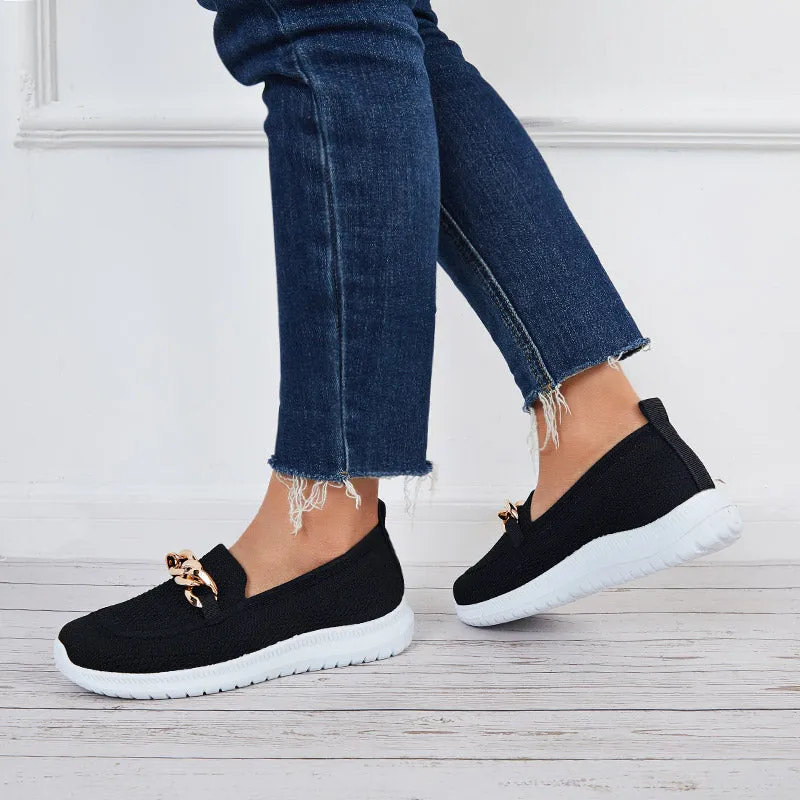 Breathable Platform Heel Loafer Sneaker Tennis Walking Shoes sold by Tinstree product image thumbnail 3