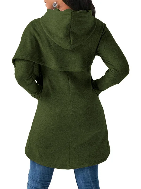 Women Crewneck Hoodies Sweatshirts Long Sleeve Slim Tops Loose Pullovers sold by Tinstree product image thumbnail 4