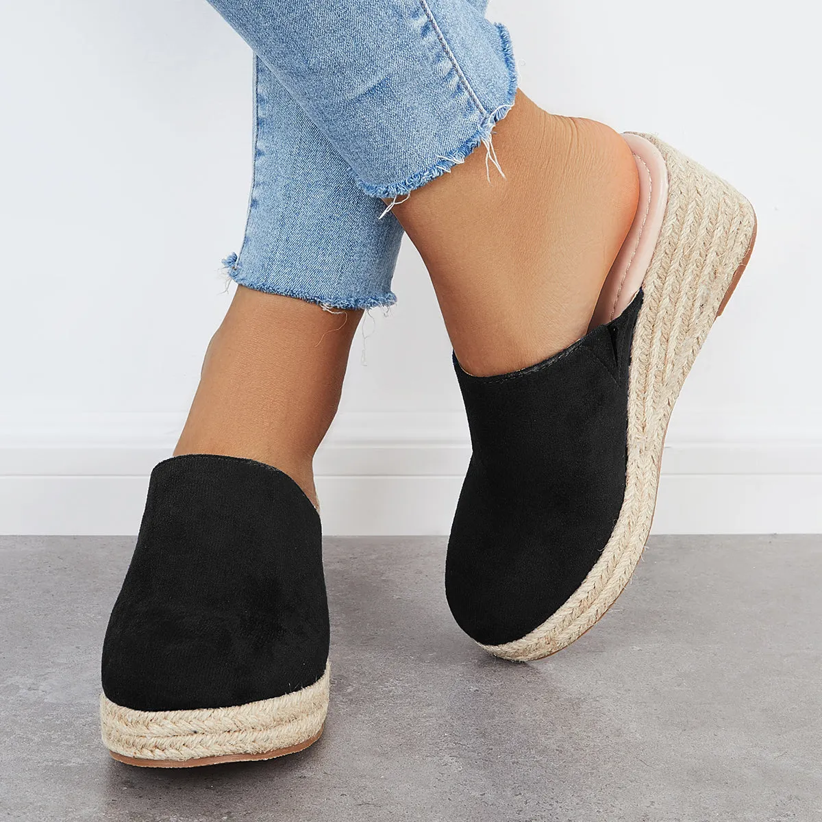 Women Slip-On Mule Clogs Comfy Wedge Sandals sold by Tinstree product image thumbnail 2