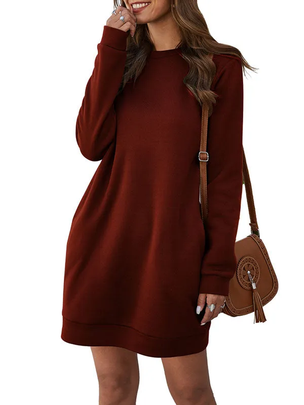 Womens Long Sleeve Sweatshirt Casual Pullover Tops Loose Fit Crewneck Sweatshirts sold by Tinstree