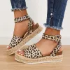 Open Toe Platform Espadrille Wedges Ankle Strap Sandals sold by Tinstree