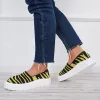 Breathable Platform Sneakers Knit Low Top Loafer Walking Shoes sold by Tinstree