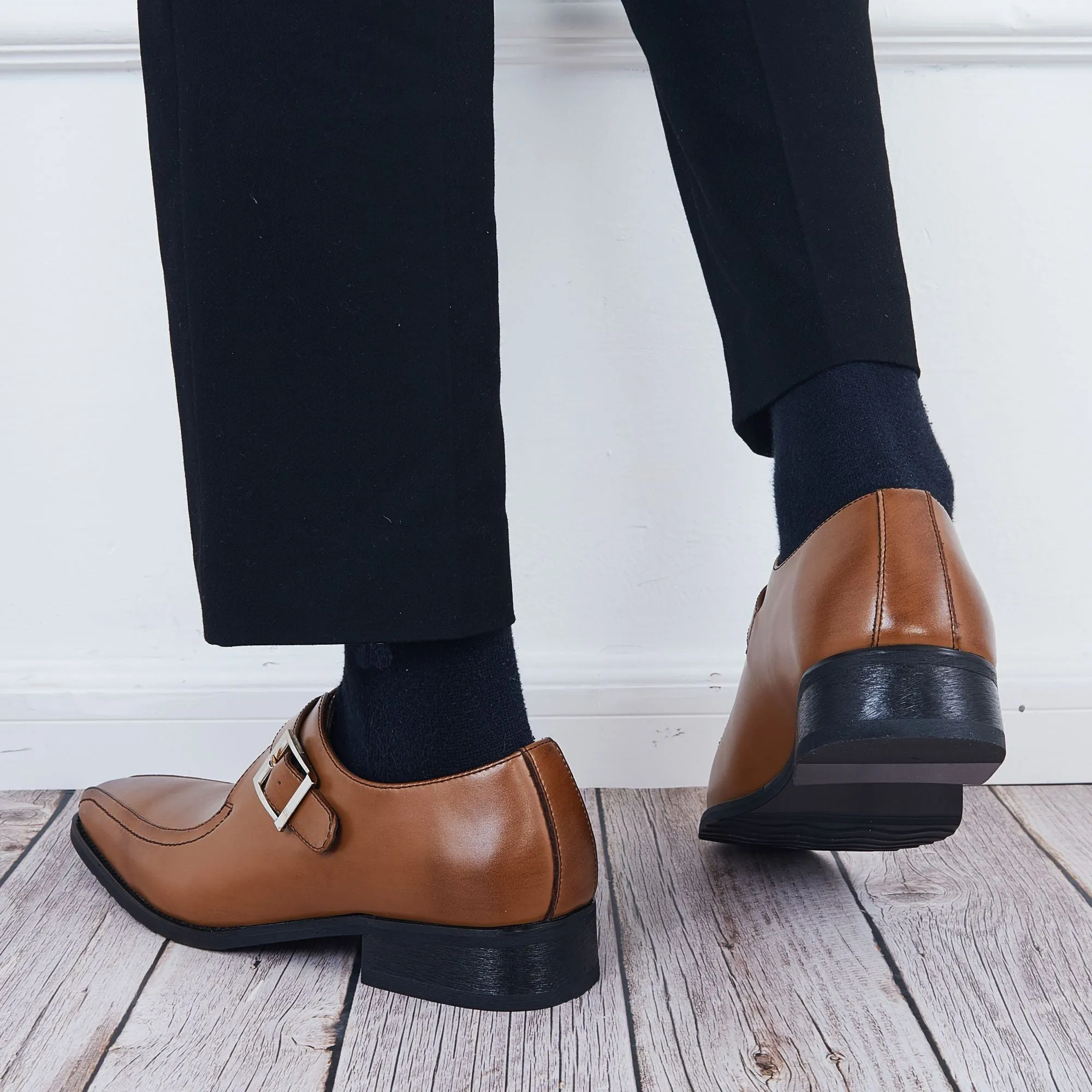 Men's and Women's Oxfords Buckle Strap Formal Shoes Leather Lined Dress Shoes sold by Tinstree product image thumbnail 3