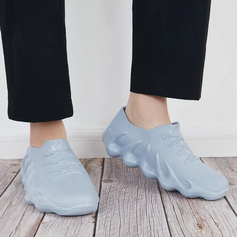 Unisex Slip on Waterproof Loafers Low Top Rain Shoes sold by Tinstree