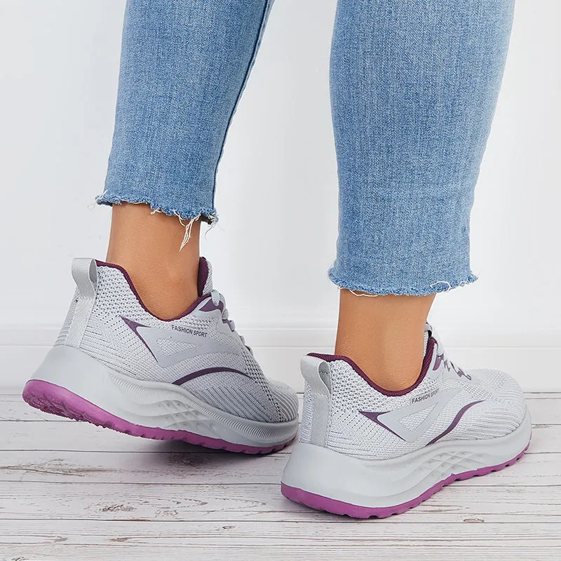 Breathable Sneakers Lace Up Walking Running Shoes sold by Tinstree product image thumbnail 5