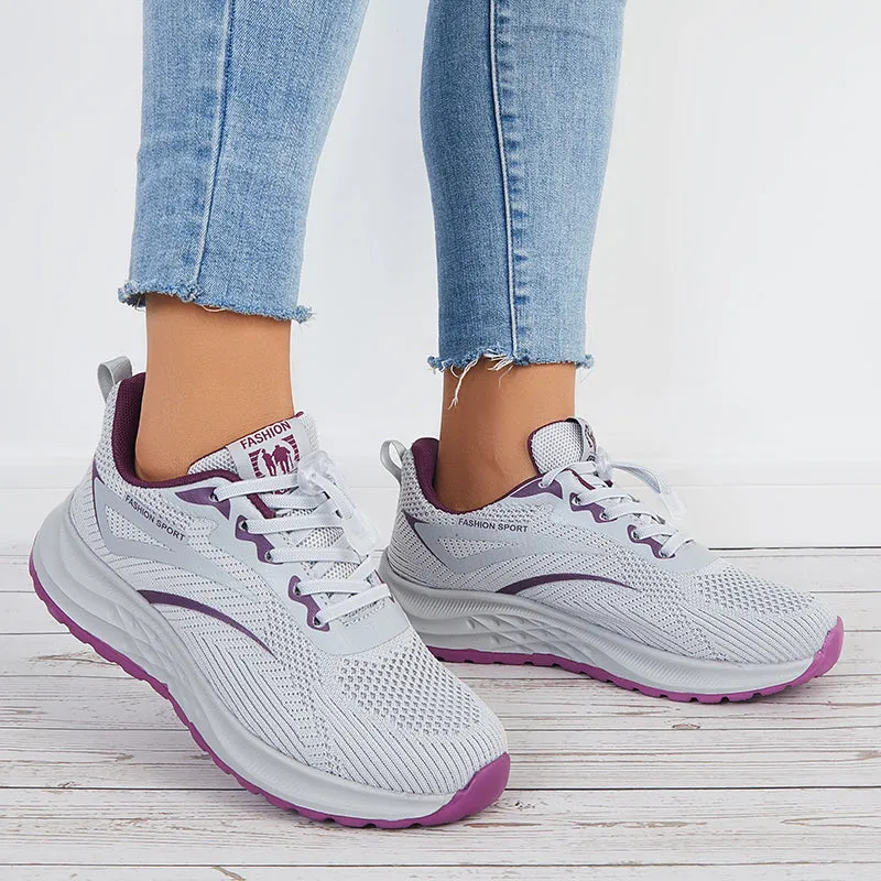 Breathable Sneakers Lace Up Walking Running Shoes sold by Tinstree product image thumbnail 3