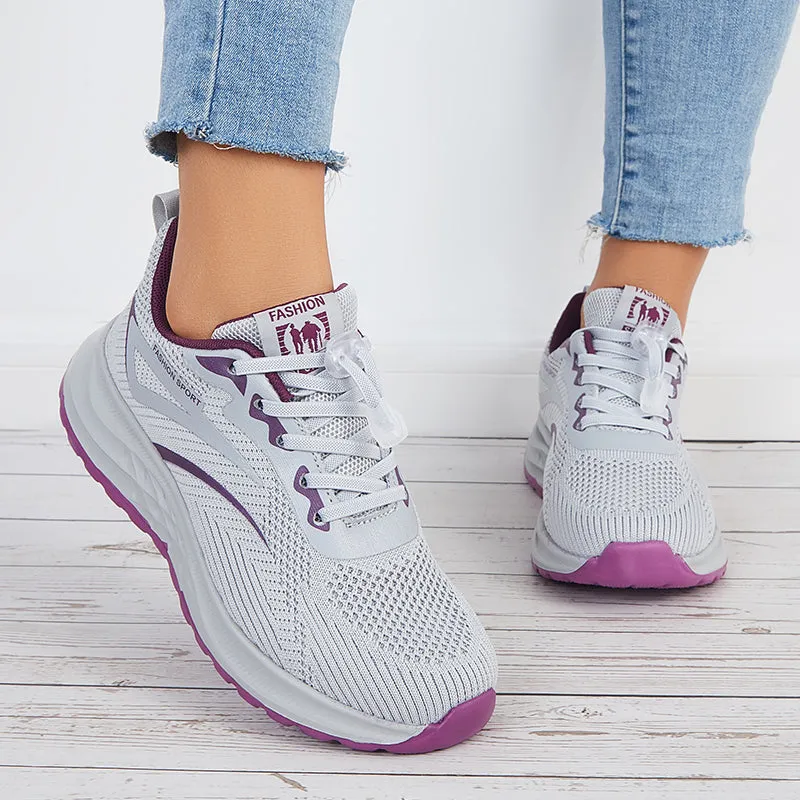 Breathable Sneakers Lace Up Walking Running Shoes sold by Tinstree product image thumbnail 2