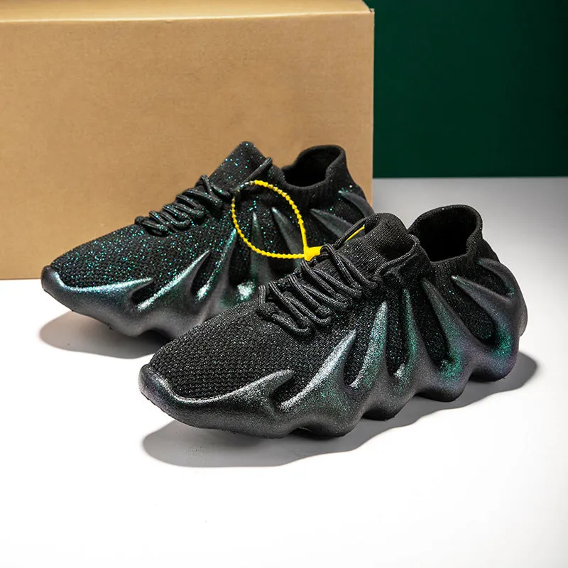 Unisex Lightweight Lace Up Sneakers Breathable Running Sports Shoes sold by Tinstree product image thumbnail 4