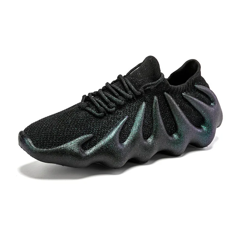 Unisex Lightweight Lace Up Sneakers Breathable Running Sports Shoes sold by Tinstree product image thumbnail 3