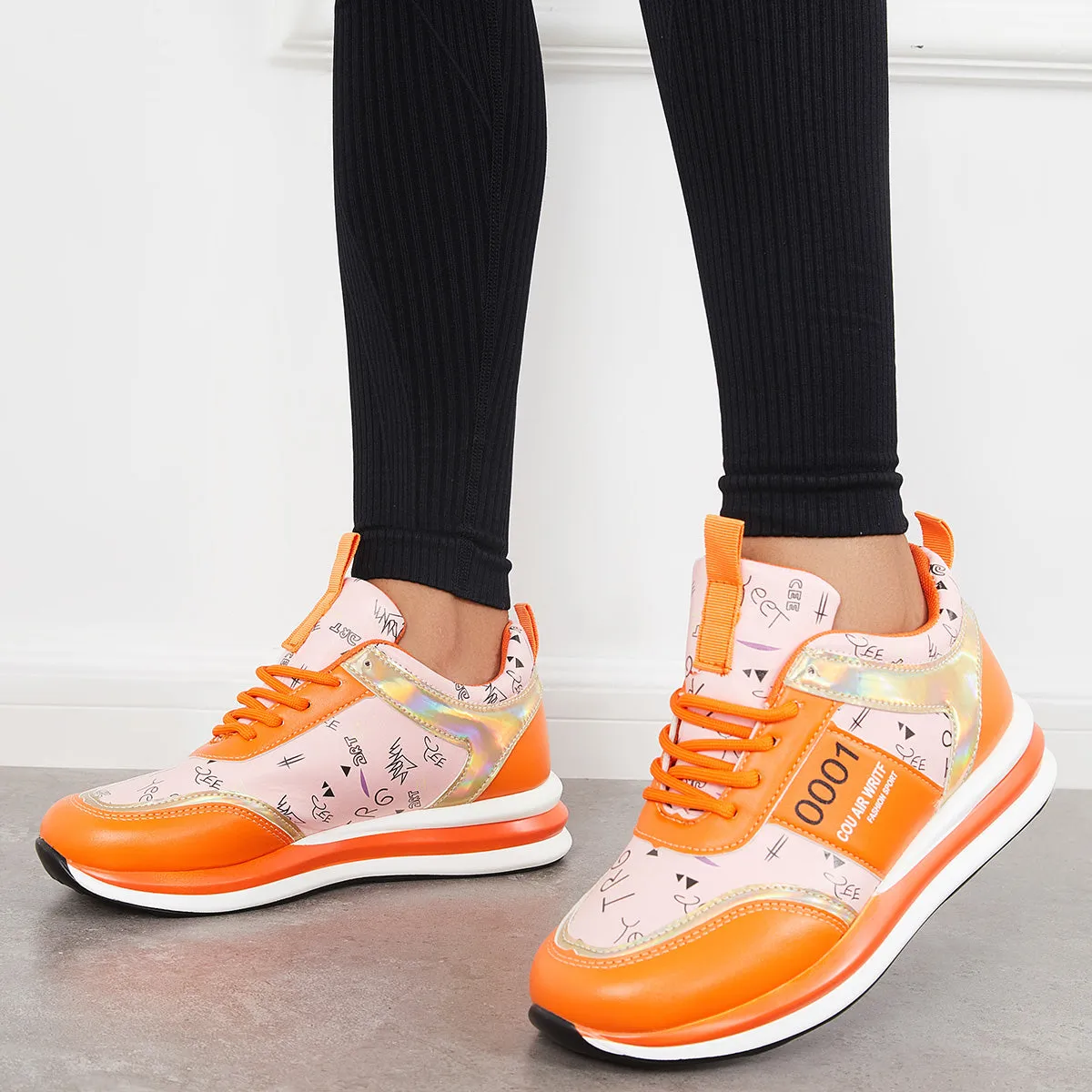 Lace Up Trainer Sneakers Walking Running Shoes sold by Tinstree product image thumbnail 3