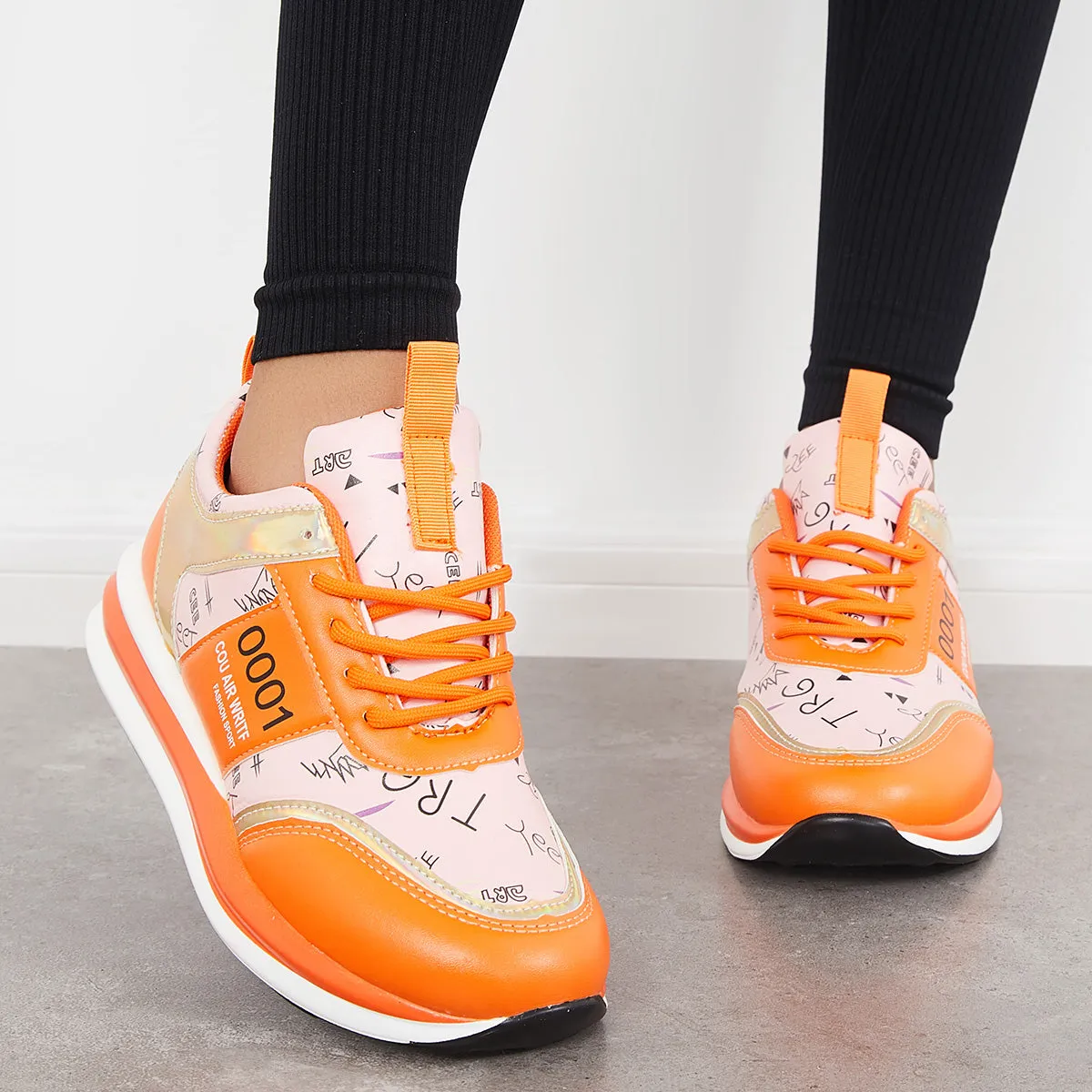 Lace Up Trainer Sneakers Walking Running Shoes sold by Tinstree product image thumbnail 2