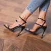 High Heel Slingback Sandals Ankle Strap Stilettos Party Shoes sold by Tinstree