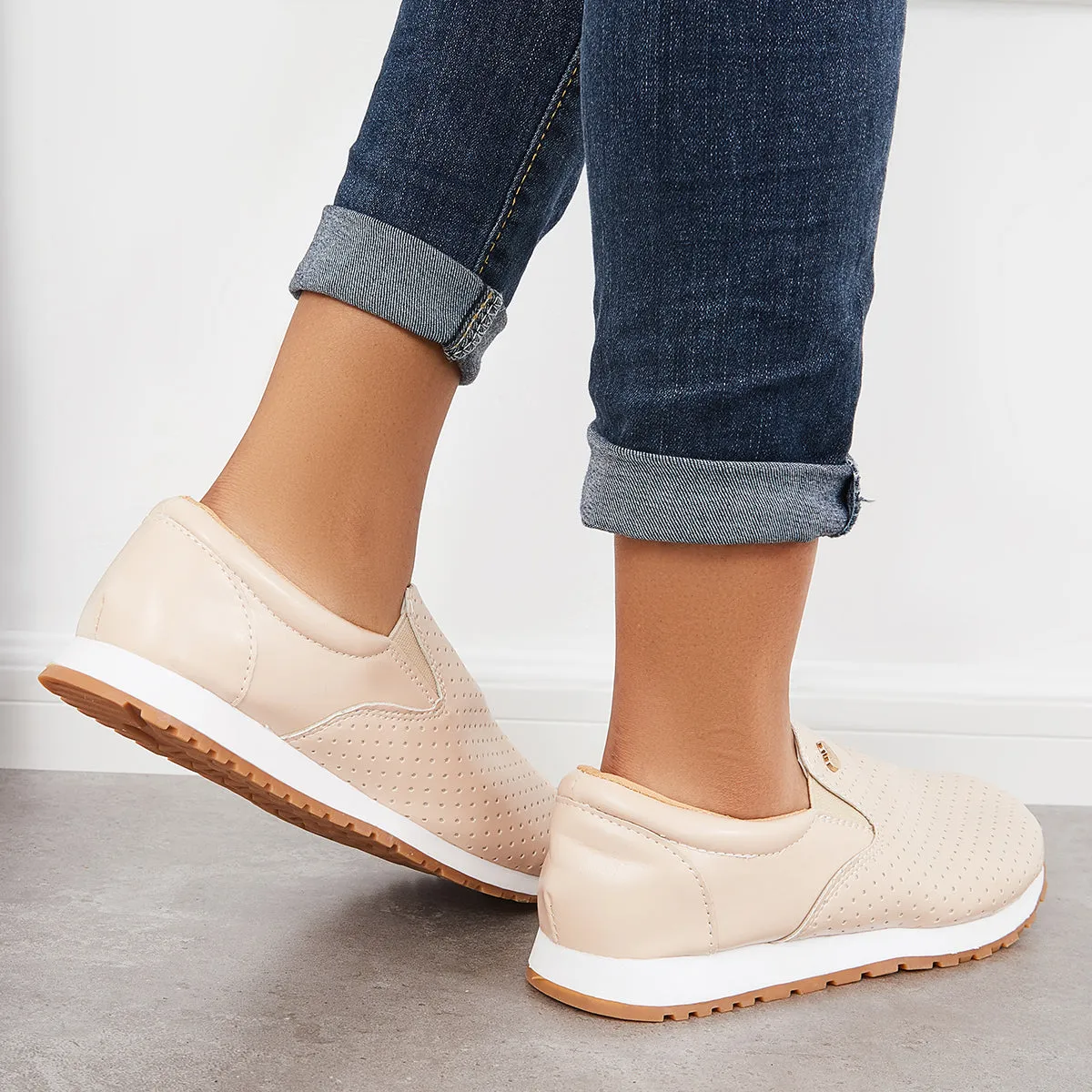 Lightweight Slip on Sneakers Casual Loafer Walking Shoes sold by Tinstree product image thumbnail 4