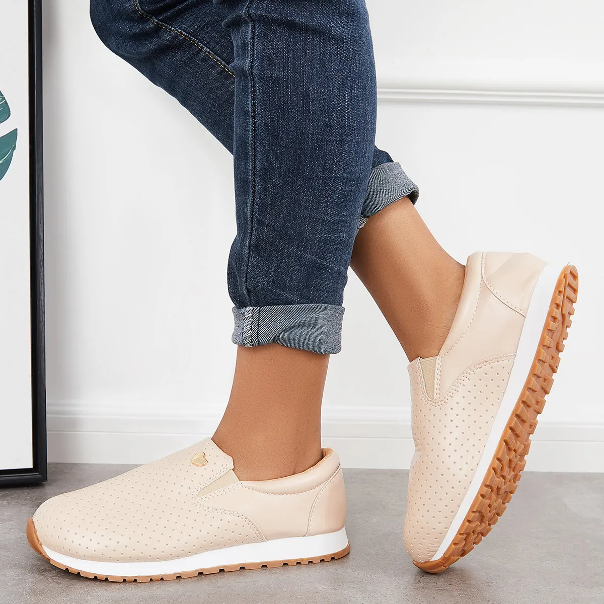 Lightweight Slip on Sneakers Casual Loafer Walking Shoes sold by Tinstree product image thumbnail 3