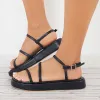 Open Toe Platform Sandals Buckle Ankle Strap Summer Shoes sold by Tinstree