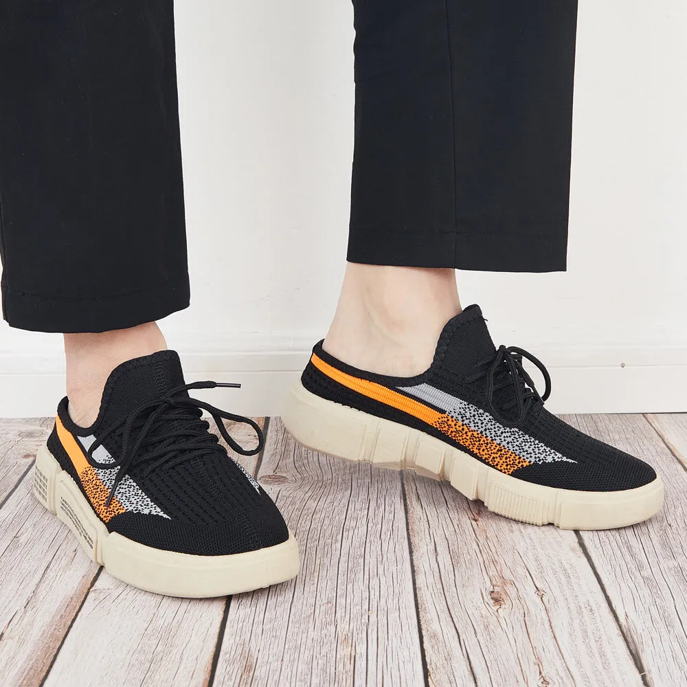 Men's Mesh Knit Mule Sneakers Half Drag Walking Shoes sold by Tinstree product image thumbnail 4