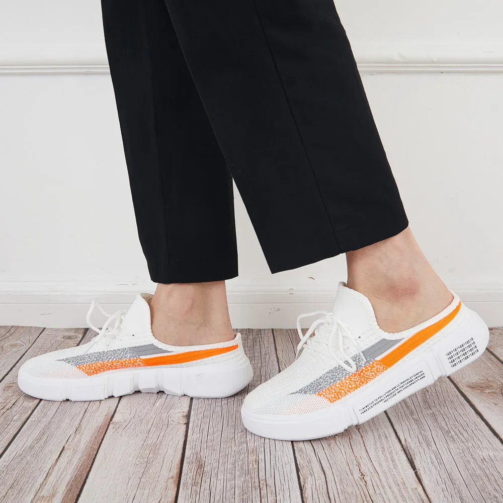 Men's Mesh Knit Mule Sneakers Half Drag Walking Shoes sold by Tinstree product image thumbnail 2