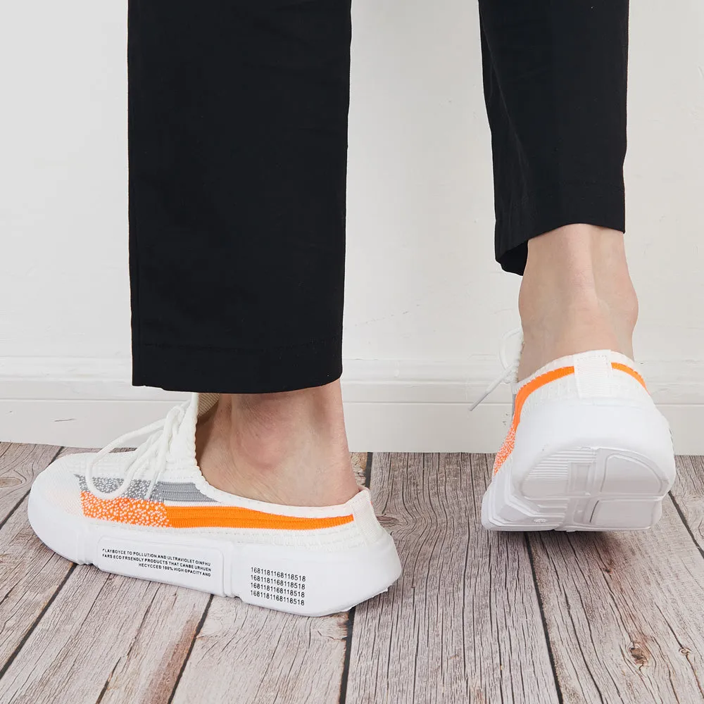 Men's Mesh Knit Mule Sneakers Half Drag Walking Shoes sold by Tinstree product image thumbnail 3