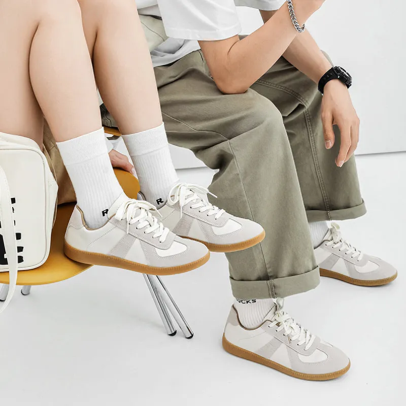 Unisex Lace Up Sneakers Casual Walking Shoes sold by Tinstree