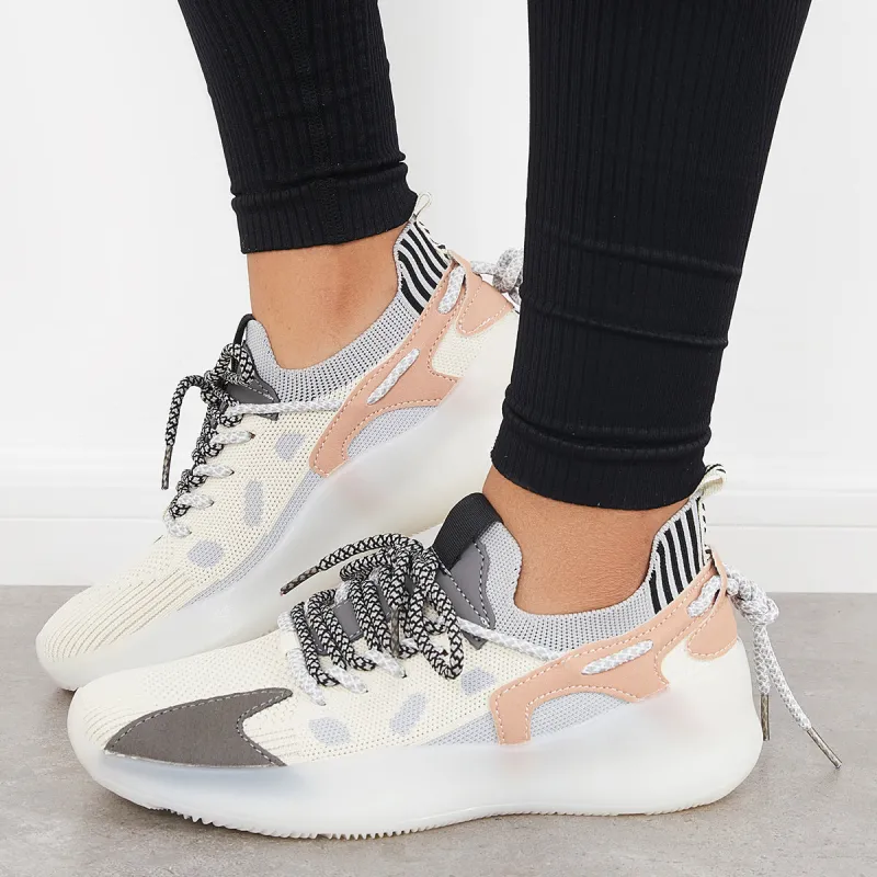 Casual Air Cushion Tennis Sneakers Slip On Walking Shoes sold by Tinstree