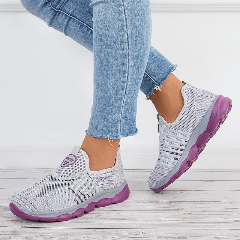 Women Breathable Sneakers Slip on Casual Walking Shoes sold by Tinstree product image thumbnail 4