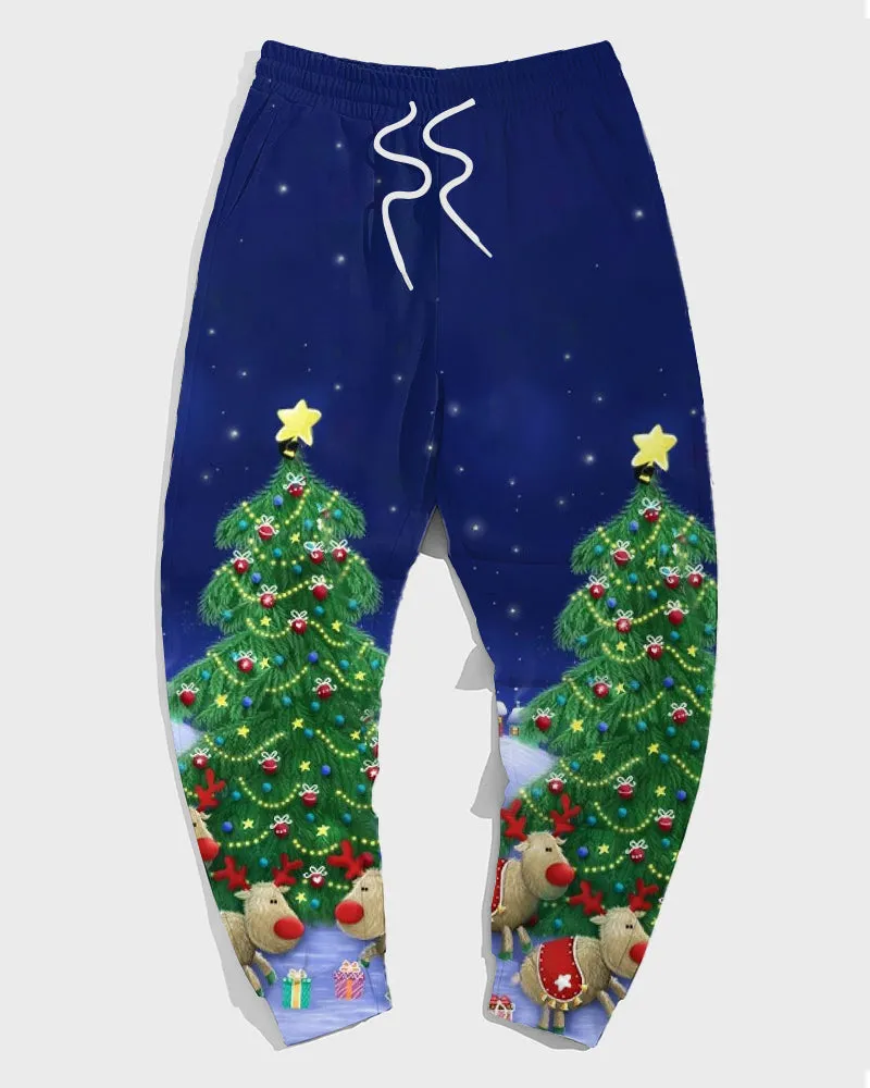 Men's Big & Tall Christmas Tree Santa Elk Hoodie Set of Two sold by Biggmans product image thumbnail 4