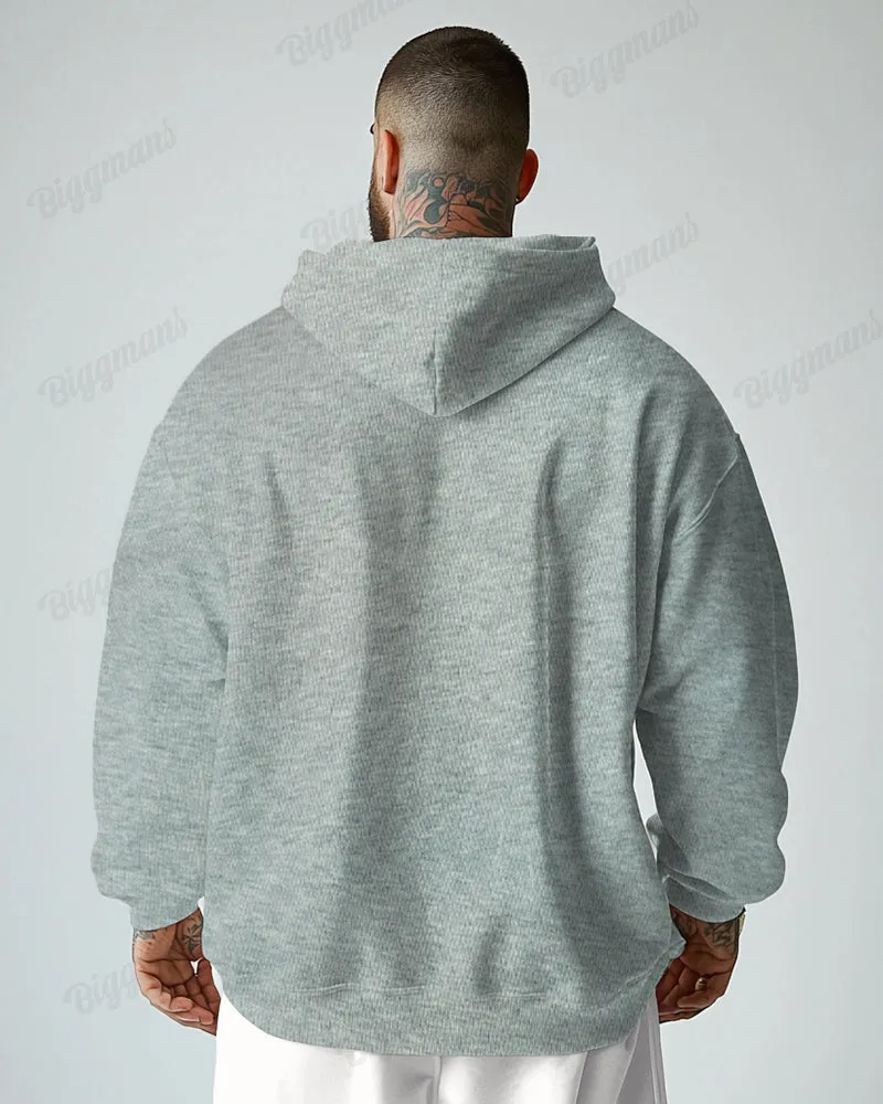 Cotton-Inescapable Prey Pattern Printed Men's Loose Oversized Sweatshirt sold by Biggmans product image thumbnail 5