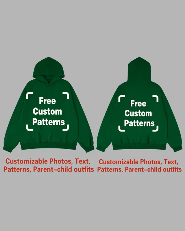 Custom Plus Size Hoodie (You Can Upload Pictures, Text, Logo, Etc. To Customize Your Interesting Hoodie) sold by Biggmans