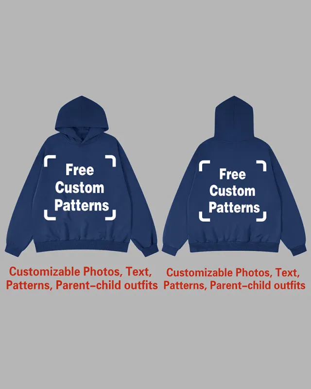 Custom Plus Size Hoodie (You Can Upload Pictures, Text, Logo, Etc. To Customize Your Interesting Hoodie) sold by Biggmans