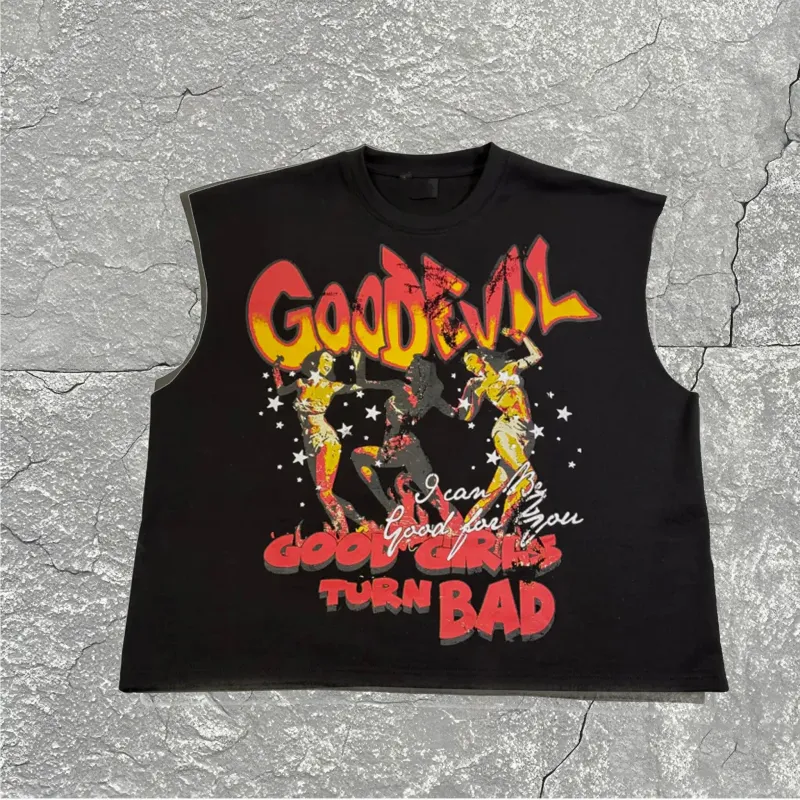 Men's Plus Size Fashion Street I Can Do Good For You Sleeveless T-shirt sold by Biggmans