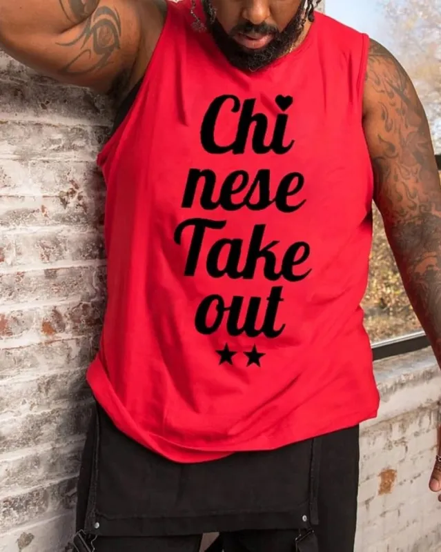 Chi Nese Take Out Vest sold by Biggmans