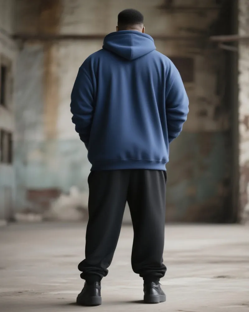 Big & Tall Men's Street Fashion Faith Cross Print Hoodie Suit sold by Biggmans product image thumbnail 4