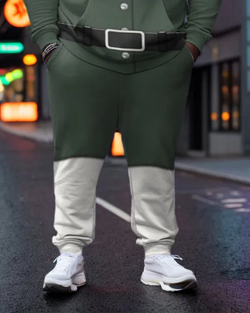 Men's Plus Size Survey Corps Cosplay Hoodie and Sweatpants Set sold by Biggmans product image thumbnail 3