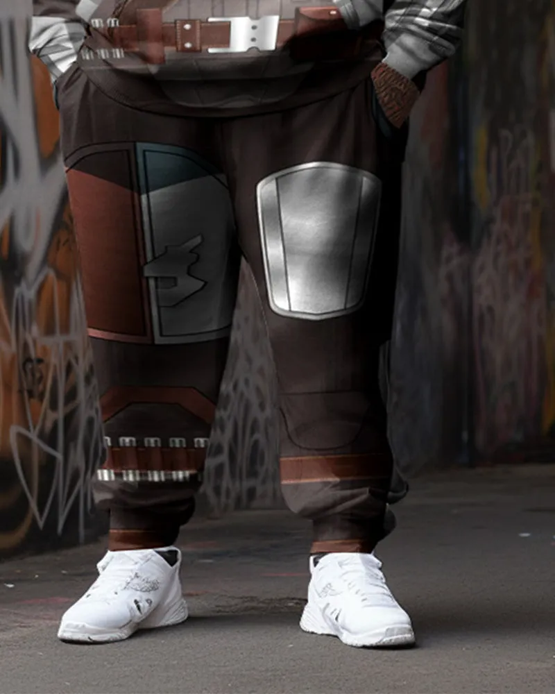 Men's Cosplay Plus Size Art Abstract Sweater Two-Piece Set sold by Biggmans product image thumbnail 3