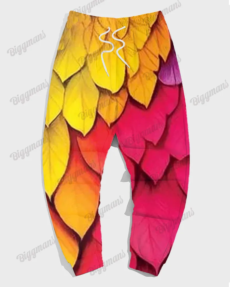 Men's Stylish Print Plus Size Hoodie Suit sold by Biggmans product image thumbnail 3