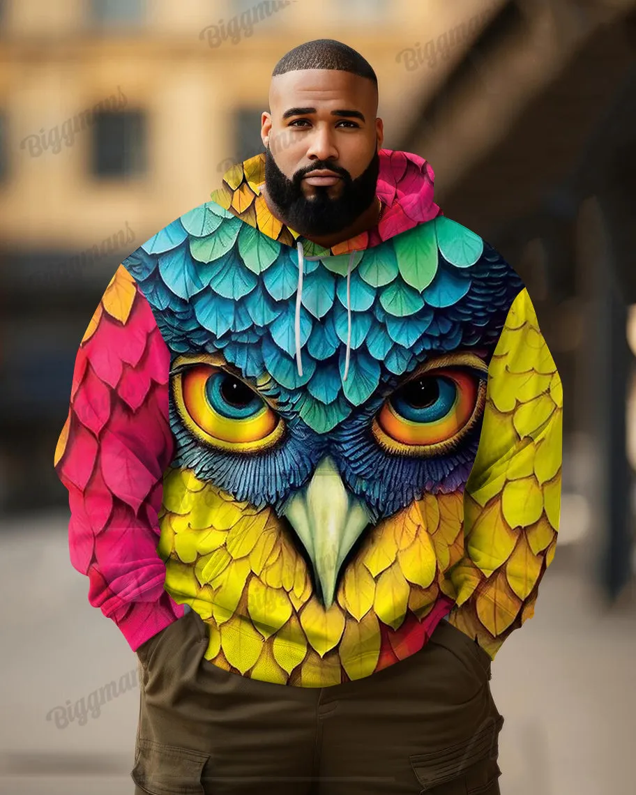 Men's Stylish Print Plus Size Hoodie Suit sold by Biggmans product image thumbnail 2