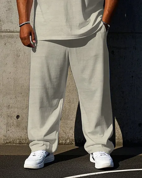 Big Men's 2-Piece Set TRUE RELIGION Printed 2-Piece Short Sleeve T-shirt Pants Set sold by Biggmans product image thumbnail 3