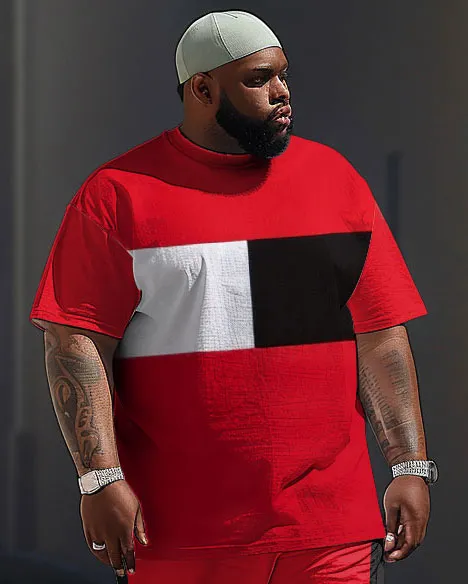 Street Vitality Colorblock Print Large Men's Suit sold by Biggmans product image thumbnail 2