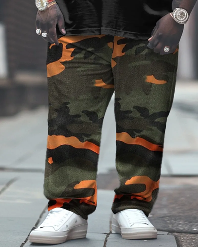 Men's Large Classic Camouflage Print T-Shirt Pants Suit sold by Biggmans product image thumbnail 3