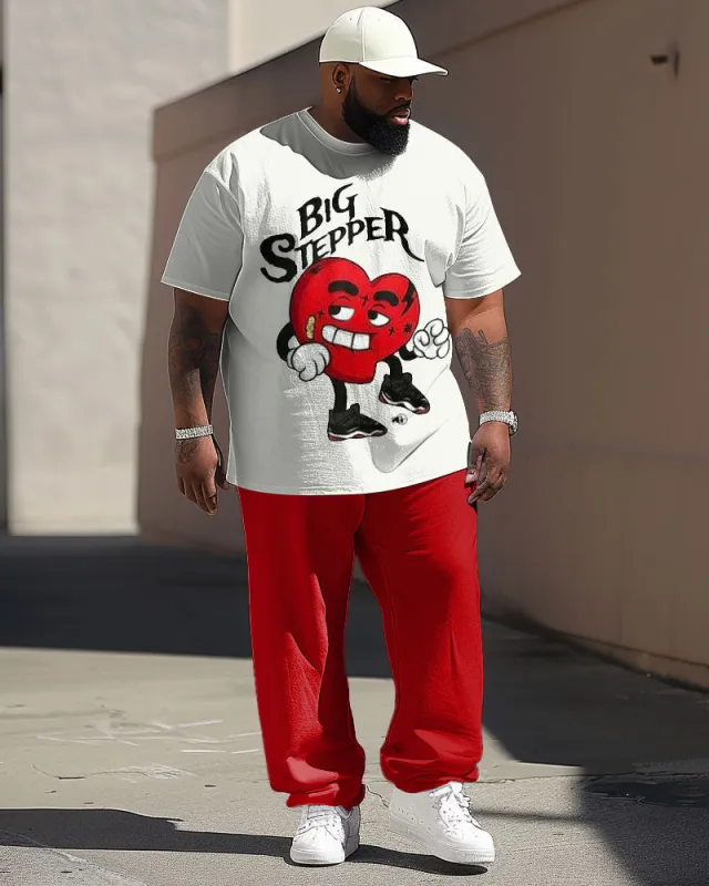 Street Casual Love Letter Print Men's Large Suit sold by Biggmans