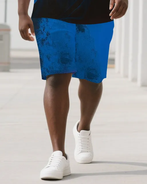 Bold Beyond Bones Men's Fashion Skull Print Big & Tall Short Sleeve T-shirt and Shorts Set sold by Biggmans product image thumbnail 3