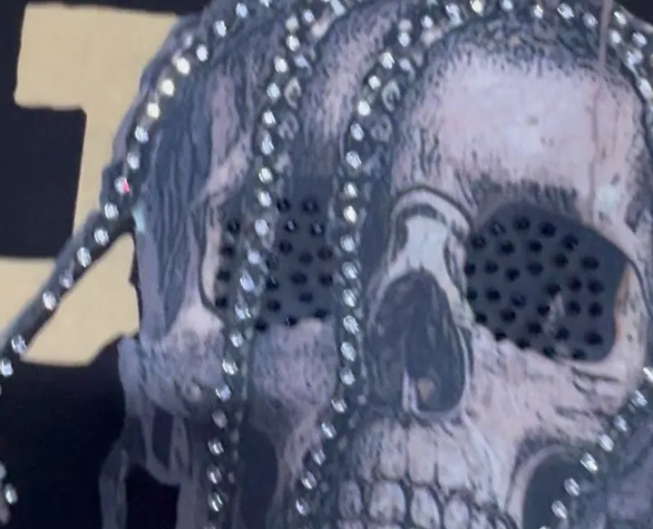 Big & Tall Men's Street Fashion No Guts No Glory Skull Print Crewneck T-Shirt Shorts Suit sold by Biggmans product image thumbnail 5