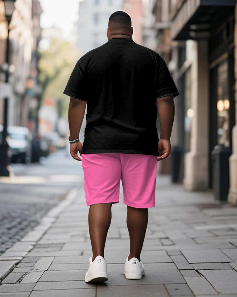 Men's Plus Size Father's Day COOL DADS Text Print Short Sleeve T-Shirt Shorts Suit sold by Biggmans product image thumbnail 4