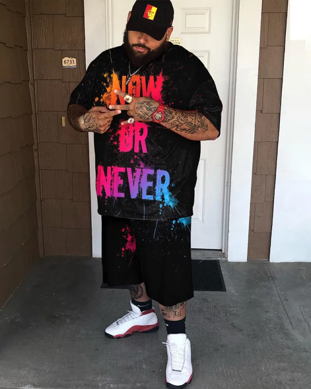 Men's Casual Print Short Sleeve Suits sold by Biggmans